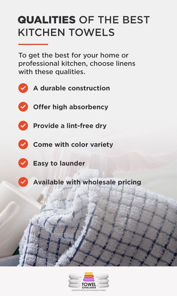 qualities of the best kitchen towels
