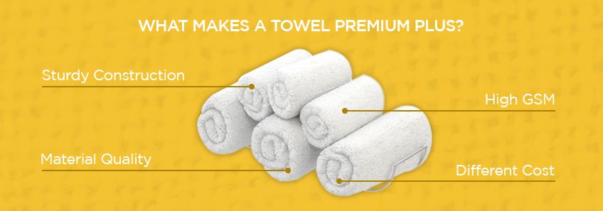 what makes a premium plus towel from Towel Super Center