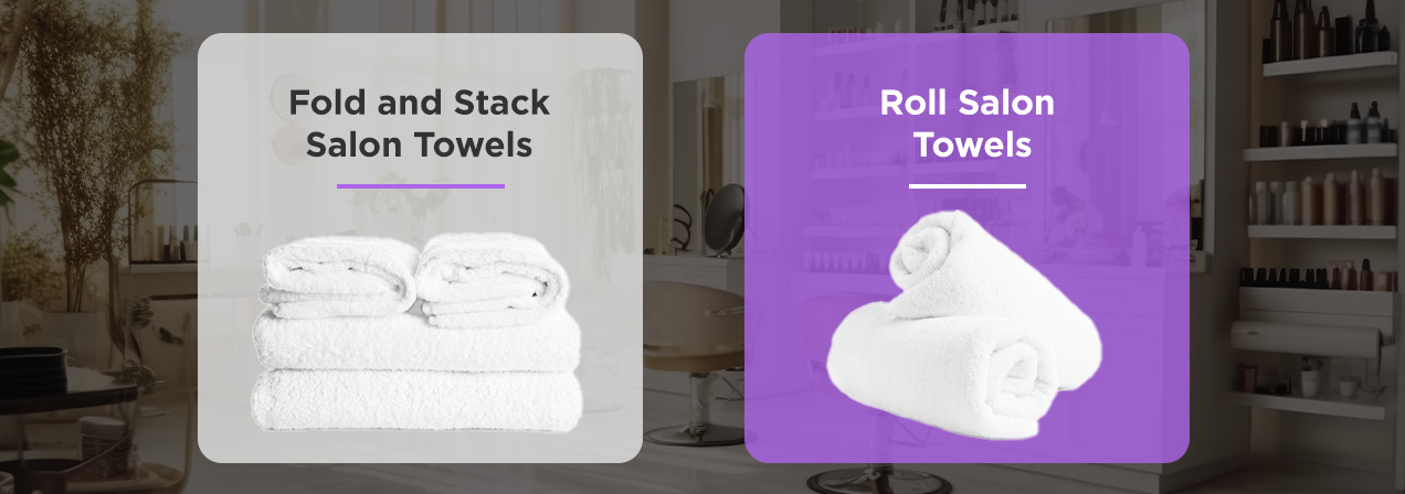 Fold and Stack Salon Towels