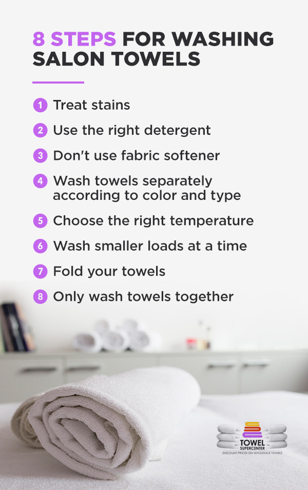 8 Steps for Washing Salon Towels