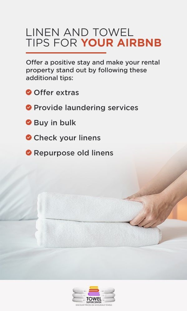 Linen and Towel Tips for Your Airbnb