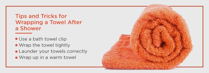 How to Make a Body Wrap Towel After a Shower: 5 Steps