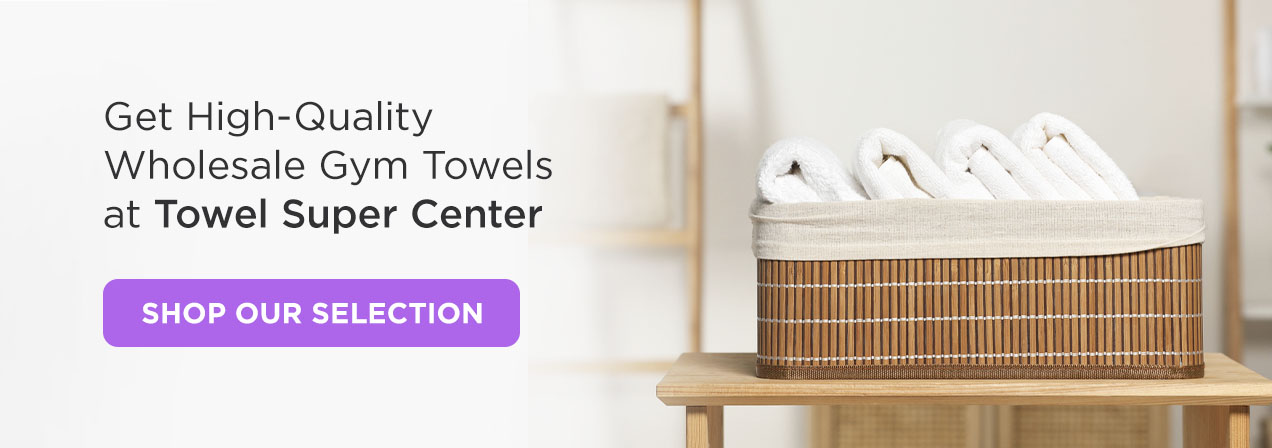 Get High-Quality Wholesale Gym Towels at Towel Super Center