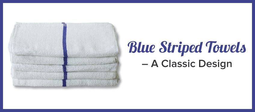 Blue Striped Towels - A Classic Design