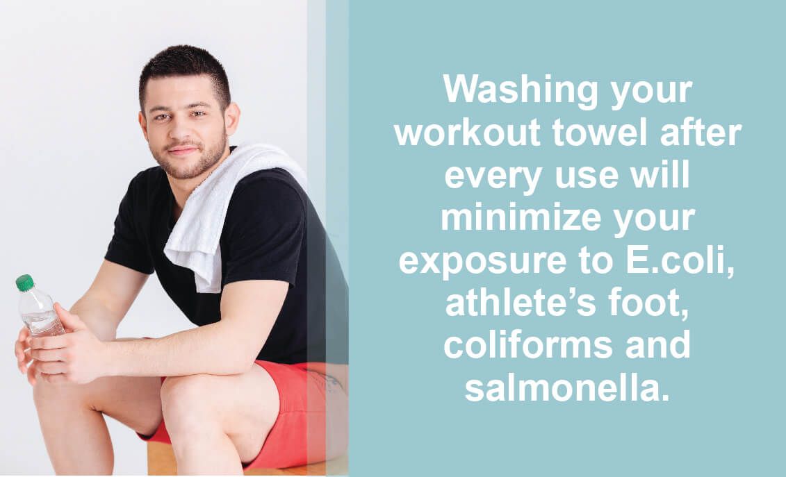 washing your workout towel
