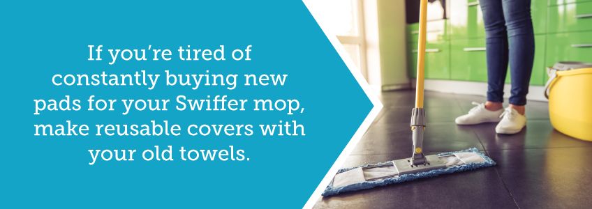 Make reusable Swiffer mop covers 