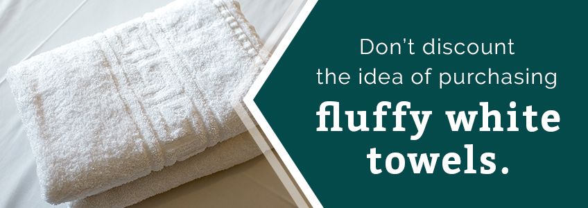 Flurry White Towels