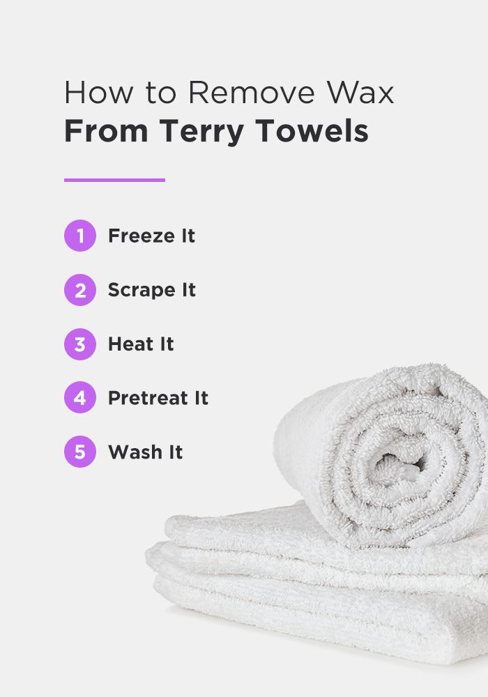 remove-wax-from-terry-towels