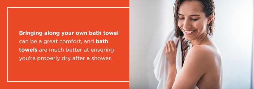 bring a bath towel on vacation