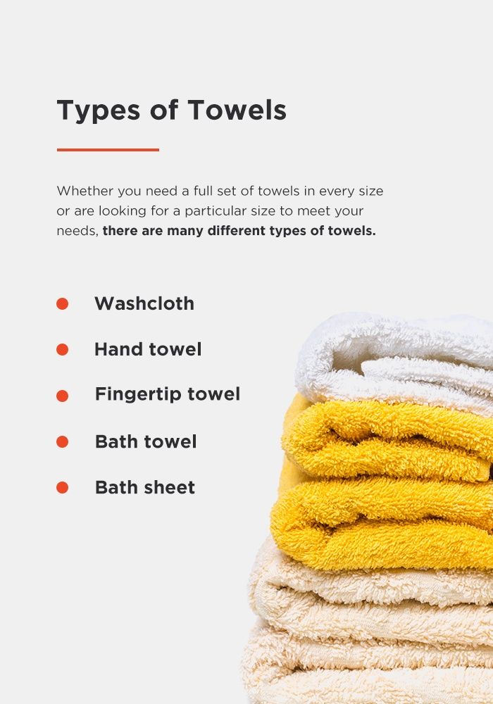 Towel Sizes, What Towel Sizes Do I Need?