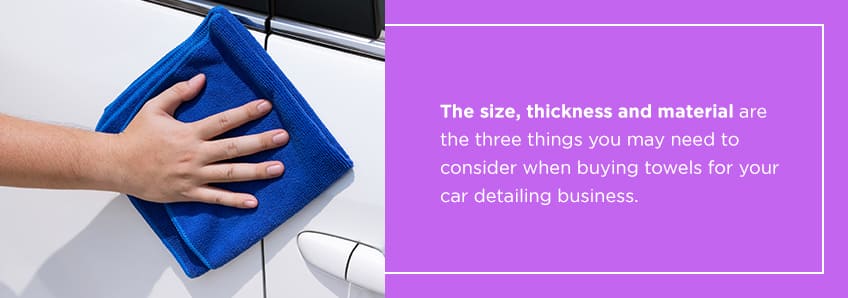 microfiber towels for car detailing