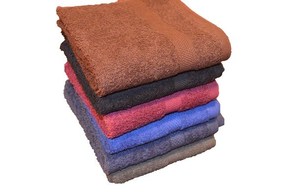 Salon 12 Pcs Wash Cloths Towels Bleach safe 13" x 13" Brown 