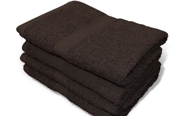 100% Cotton Black Bath Towels