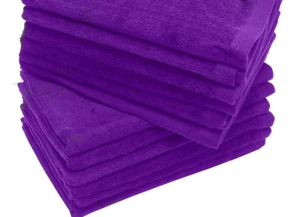 Purple Fingertip Towels Wholesale