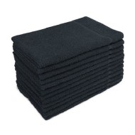 Premium Black Hand Towels Wholesale