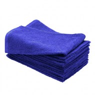 100% Cotton Bleach Resistant Wholesale Royal Blue Hand Towels