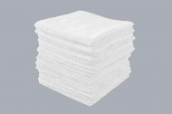 White 16x16 Microfiber Towels Wholesale