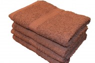 100% Cotton Premium Dark Brown Wholesale Bath Towels