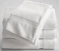 Premium Plus 100% Cotton Wholesale White Bath Towels