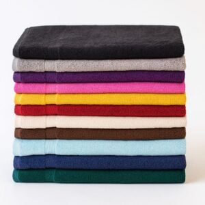 Premium 16×27 salon towels in assorted colors