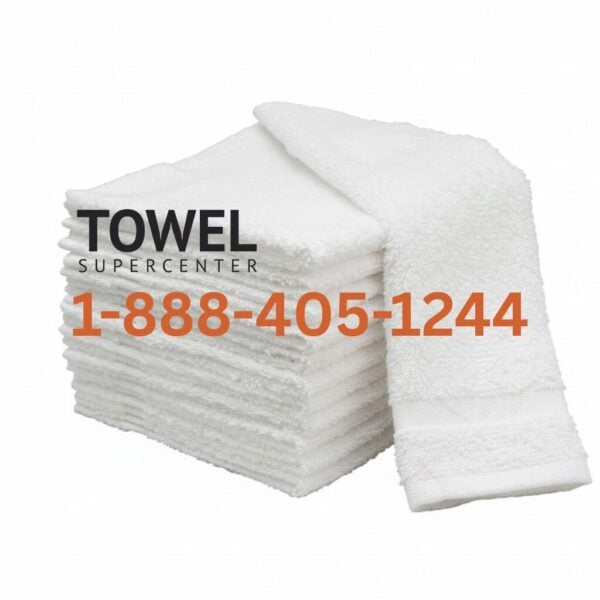 15x25 white economy gym towels wholesale