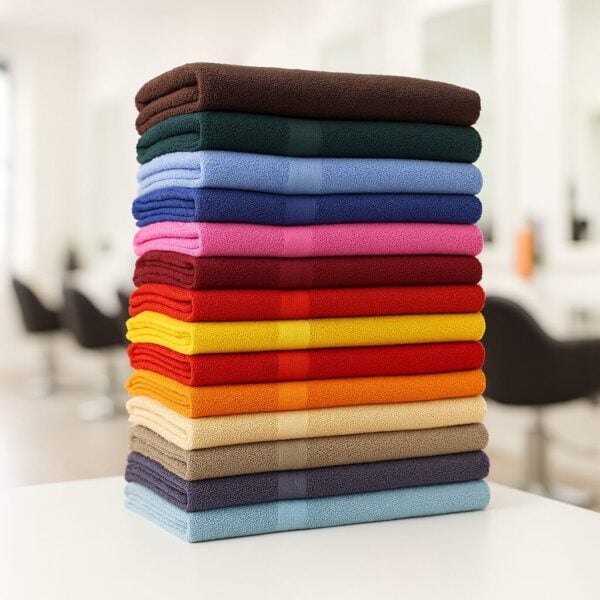 15x25 - Salon Hand Towels Colors Premium 100% Cotton - Image 2
