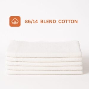 16x27 white gym hand towels made from 100% cotton