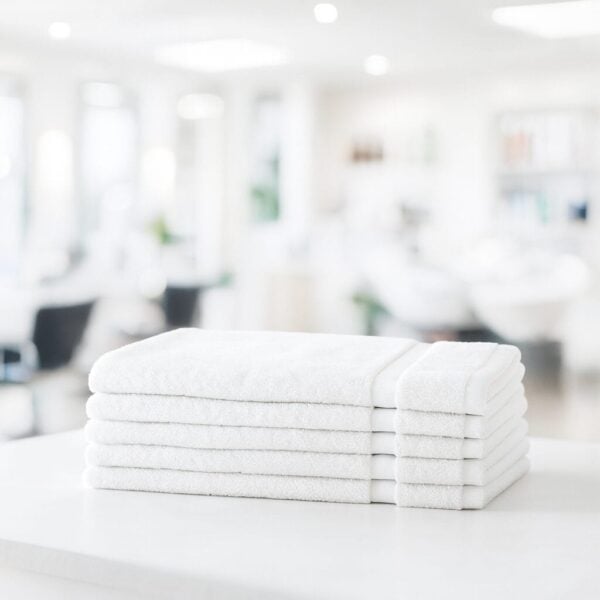 16x27- Premium White Hand towels Blended - Image 2