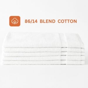 Wholesale White Hand Towels Blend