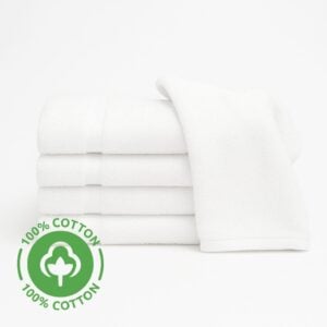 Premium Plus 100% Cotton Wholesale White Hand Towels