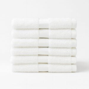 100% Cotton Wholesale White Hand Towels