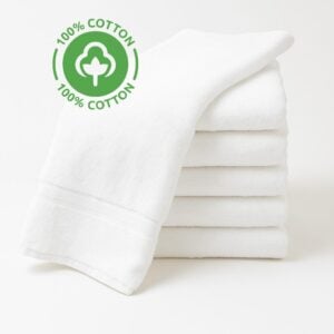 24x48 premium white bath towels made from 100% cotton