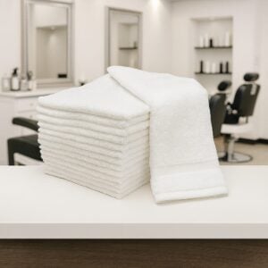 salon towels white economy