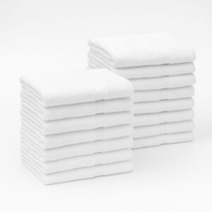 100% Cotton Wholesale White Bath Towels