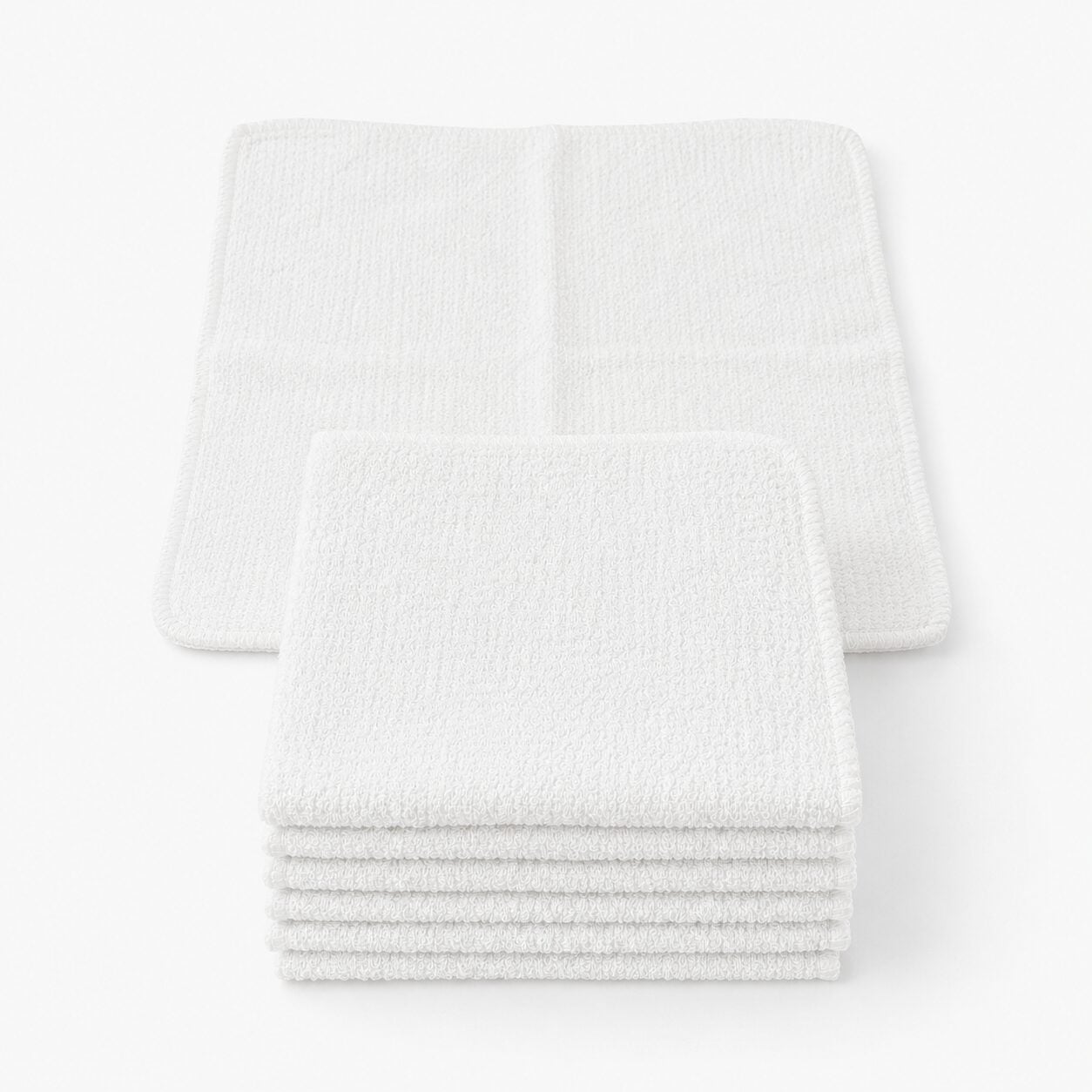 11x11 white washcloths economy grade 100 percent cotton