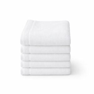 100% Cotton Wholesale White Washcloths
