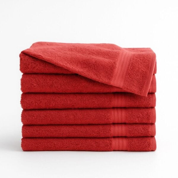 burgundy hand towels 15x25 inches made of 100% cotton