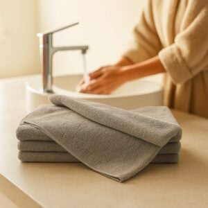 Premium Charcoal Hand Towels Wholesale