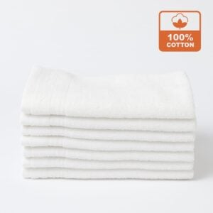 15x25 premium white hand towels 100 percent cotton