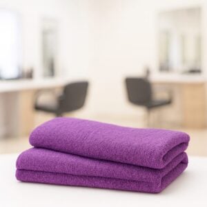 16×26 purple bleach resistant hand towels 100% cotton
