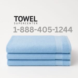 16x27 light blue cotton hand towels for gyms