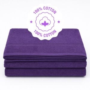16x27 premium purple wholesale hand towels