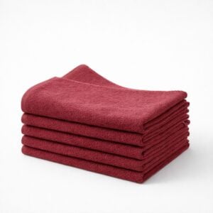 100% Cotton Bleach Resistant Wholesale Burgundy Hand Towels