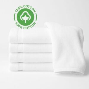 100% Cotton Wholesale White Hand Towels