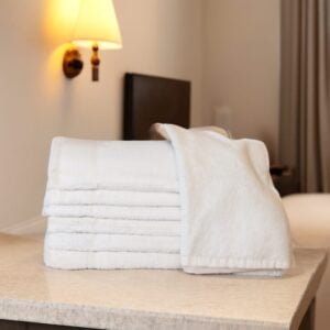 16x30 premium plus white hand towels 100 cotton for hospitality