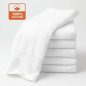 premium white hotel bath towels 24x48 100 cotton bulk pack