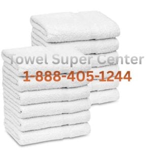 100% Cotton Wholesale White Bath Towels