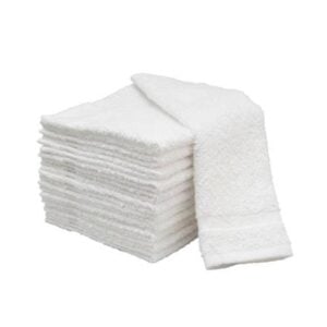 Economy White Hand Towels Wholesale