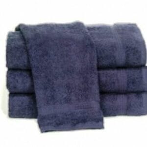 Premium Navy Blue Hand Towels Wholesale