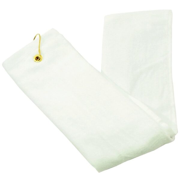 16x24 -Tri-Fold Golf Towels Velour-Terry 100% Cotton - Image 5